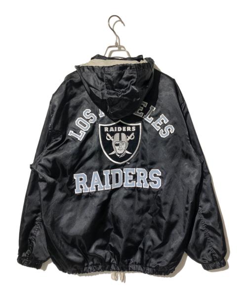 NFL（エヌエフエル）NFL (エヌエフエル) STARTER (スターター) コーチジャケット ブラック サイズ:Lの古着・服飾アイテム