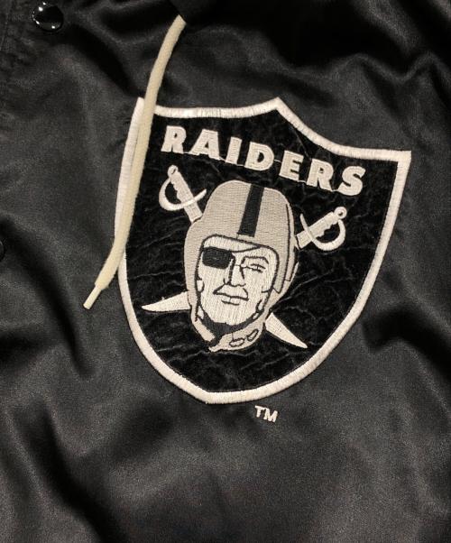 NFL（エヌエフエル）NFL (エヌエフエル) STARTER (スターター) コーチジャケット ブラック サイズ:Lの古着・服飾アイテム