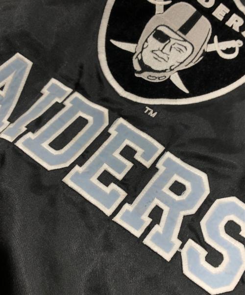 NFL（エヌエフエル）NFL (エヌエフエル) STARTER (スターター) コーチジャケット ブラック サイズ:Lの古着・服飾アイテム