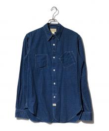 RRL（ダブルアールエル）の古着「ポルカドットシャツ」｜インディゴ