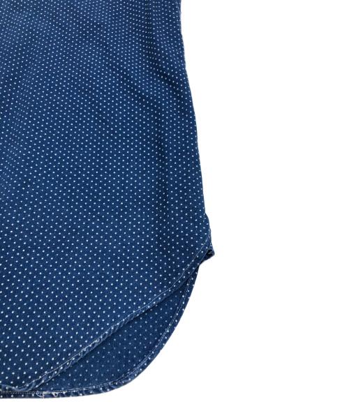 RRL（ダブルアールエル）RRL (ダブルアールエル) ポルカドットシャツ インディゴ サイズ:ｓの古着・服飾アイテム