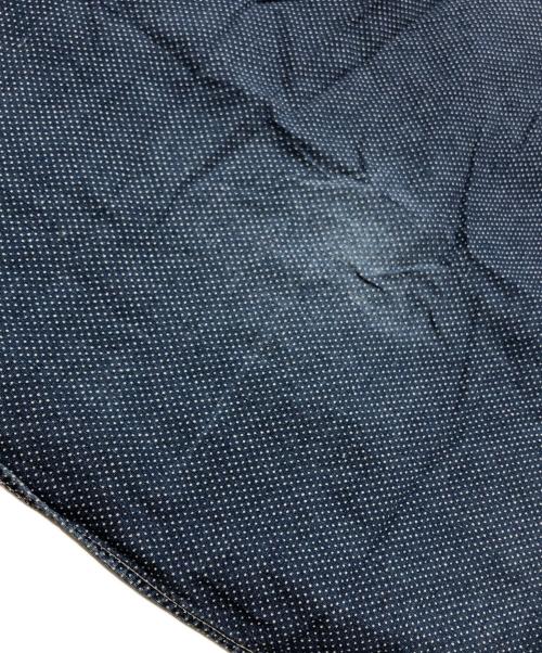 RRL（ダブルアールエル）RRL (ダブルアールエル) ポルカドットバンドカラーシャツ インディゴ サイズ:表記なしの古着・服飾アイテム