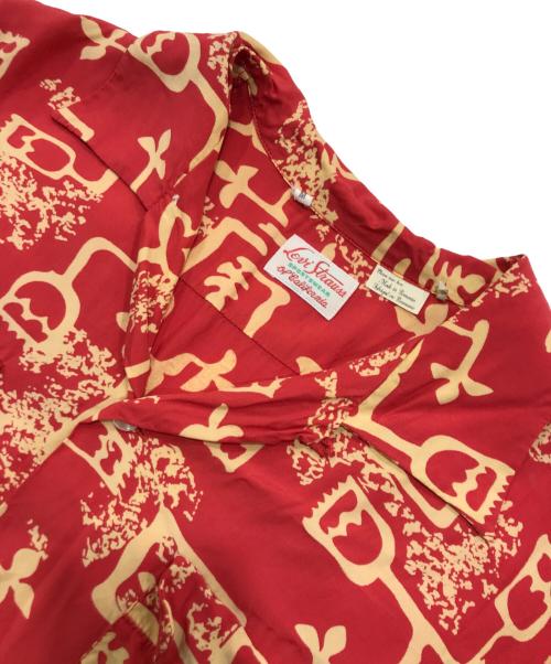 LEVI'S VINTAGE CLOTHING（リーバイス ビンテージ クロージング）LEVI'S VINTAGE CLOTHING (リーバイス ビンテージ クロージング) レーヨンアロハシャツ レッド サイズ:Ｍの古着・服飾アイテム