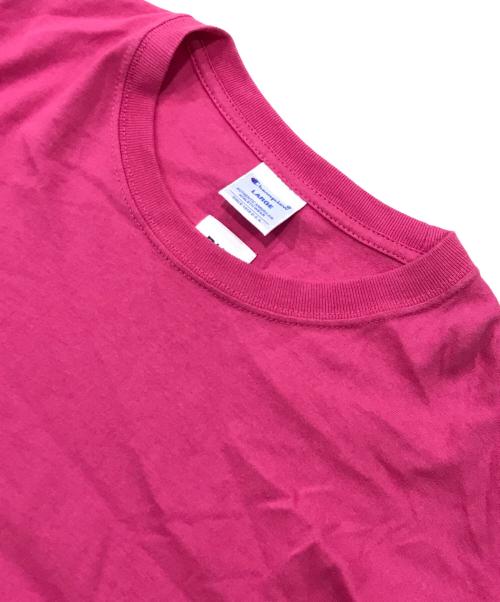 Champion（チャンピオン）Champion (チャンピオン) RHC Ron Herman (アールエイチシー ロンハーマン) カットソー ピンク サイズ:Lの古着・服飾アイテム