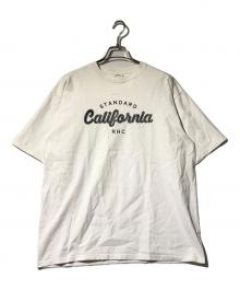 RHC Ron Herman×STANDARD CALIFORNIA（アールエイチシー ロンハーマン×スタンダードカリフォルニア）の古着「Tシャツ/コラボTシャツ/豊洲店OPEN5周年記念」｜ホワイト