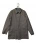 HERNO（ヘルノ）の古着「ゴム引きステンカラーコート」｜グレー