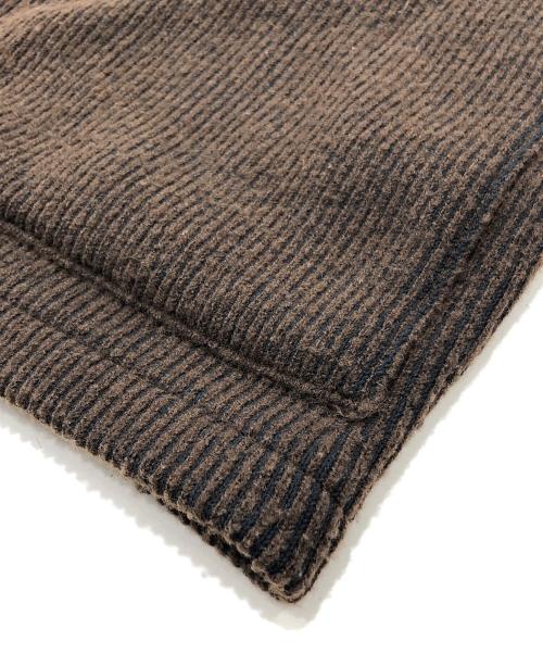 YOKE（ヨーク）YOKE (ヨーク) 22AW KNIT CORDUROY COVERALL JACKET ブラウン サイズ:3の古着・服飾アイテム