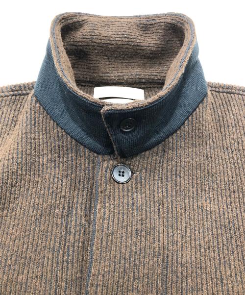 YOKE（ヨーク）YOKE (ヨーク) 22AW KNIT CORDUROY COVERALL JACKET ブラウン サイズ:3の古着・服飾アイテム