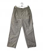 UNITED ARROWSユナイテッドアローズ）の古着「リラクション トロピカル オールギャザー テーパード イージーパンツ」｜グレー
