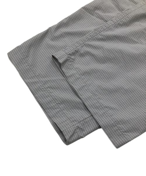 UNITED ARROWS（ユナイテッドアローズ）UNITED ARROWS (ユナイテッドアローズ) リラクション トロピカル オールギャザー テーパード イージーパンツ グレー サイズ:Lの古着・服飾アイテム