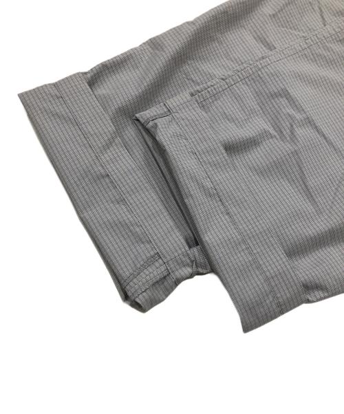 UNITED ARROWS（ユナイテッドアローズ）UNITED ARROWS (ユナイテッドアローズ) リラクション トロピカル オールギャザー テーパード イージーパンツ グレー サイズ:Lの古着・服飾アイテム