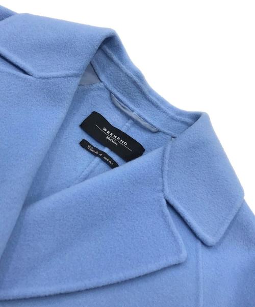Max Mara WEEK END LINE（マックスマーラ ウイークエンドライン）Max Mara WEEK END LINE (マックスマーラ ウイークエンドライン) ショートコート ブルー サイズ:30の古着・服飾アイテム