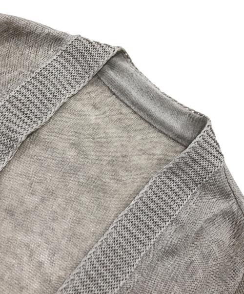 FOXEY（フォクシー）FOXEY (フォクシー) カスケードリブニットロングカーデ ベージュ サイズ:Fの古着・服飾アイテム