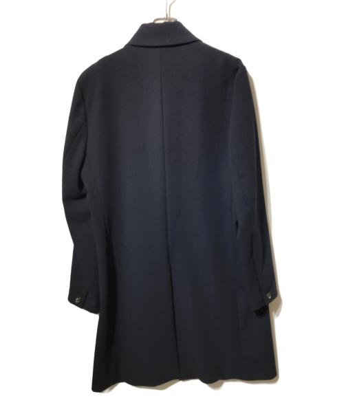 STUDIOUS（ステュディオス）STUDIOUS (ステュディオス) ステンカラーコート ネイビー サイズ:2の古着・服飾アイテム