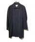 STUDIOUS（ステュディオス）の古着「ステンカラーコート」｜ネイビー