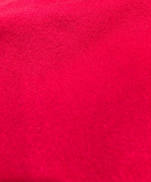 mikako nakamura（ミカコ ナカムラ）mikako nakamura (ミカコ ナカムラ) カシミヤ マント コート/JEAN レッド サイズ:Fの古着・服飾アイテム