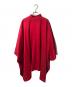 mikako nakamura (ミカコ ナカムラ) カシミヤ マント コート/JEAN レッド サイズ:F：100000円