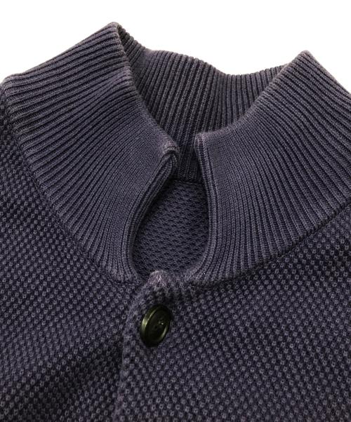 crepuscule（クレプスキュール）crepuscule (クレプスキュール) ニットカーディガン パープル サイズ:2の古着・服飾アイテム