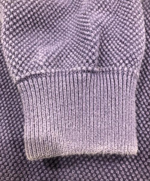 crepuscule（クレプスキュール）crepuscule (クレプスキュール) ニットカーディガン パープル サイズ:2の古着・服飾アイテム