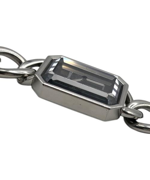 CHANEL（シャネル）CHANEL (シャネル) プルミエール チェーン　リストウォッチ ブラックの古着・服飾アイテム