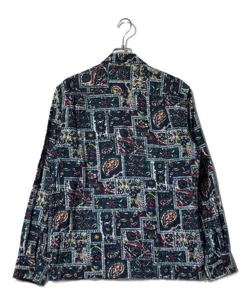 SUPREME（シュプリーム）SUPREME (シュプリーム) ペイズリー柄ジップシャツ グリーン サイズ:Sの古着・服飾アイテム