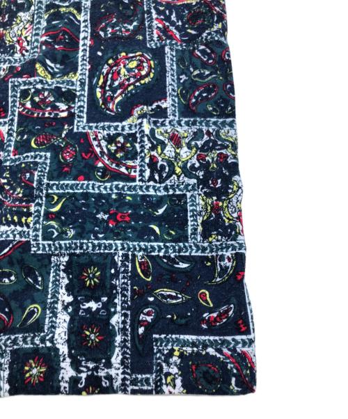 SUPREME（シュプリーム）SUPREME (シュプリーム) ペイズリー柄ジップシャツ グリーン サイズ:Sの古着・服飾アイテム