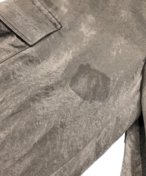 Whim Gazette（ウィムガゼット）Whim Gazette (ウィムガゼット) サテンドロストパンツ オリーブ サイズ:36の古着・服飾アイテム