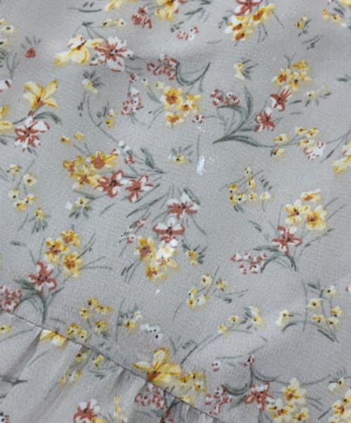 CELFORD（セルフォード）CELFORD (セルフォード) ボウタイティアードワンピース ピンク サイズ:38の古着・服飾アイテム