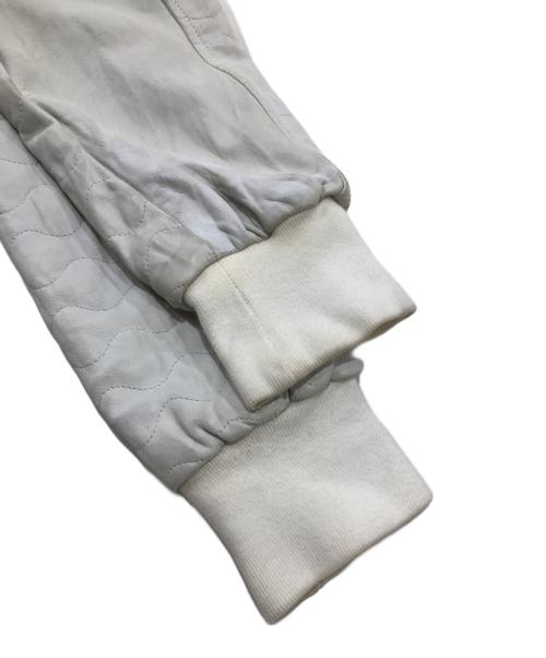 NEIL BARRETT（ニールバレット）NEIL BARRETT (ニールバレット) レザージャケット アイボリー サイズ:XSの古着・服飾アイテム