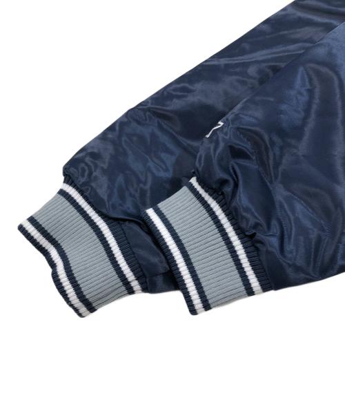 STARTER（スターター）STARTER (スターター) New York Yankees－スタジャン グレー×ネイビー サイズ:Lの古着・服飾アイテム