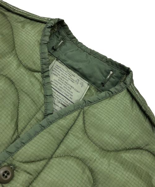 US ARMY（ユーエスアーミー）US ARMY (ユーエスアーミー) キルティングライナージャケット グリーン サイズ:XLの古着・服飾アイテム