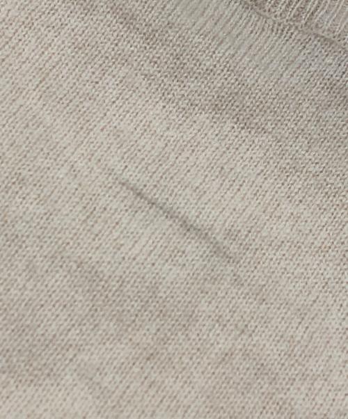 FOXEY（フォクシー）FOXEY (フォクシー) カシミヤニットワンピース ベージュ サイズ:40の古着・服飾アイテム