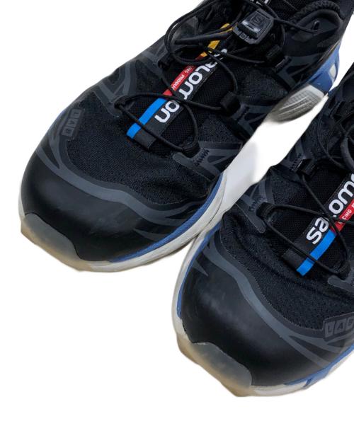 SALOMON（サロモン）SALOMON (サロモン) XT-6 CLEAR ブルー×ブラック サイズ:23.5㎝の古着・服飾アイテム