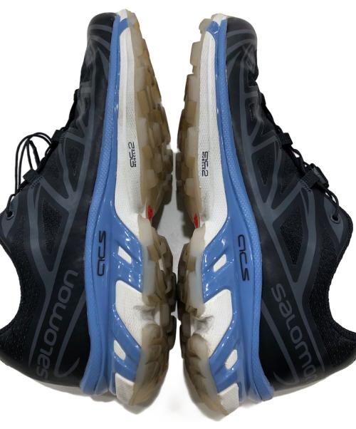 SALOMON（サロモン）SALOMON (サロモン) XT-6 CLEAR ブルー×ブラック サイズ:23.5㎝の古着・服飾アイテム