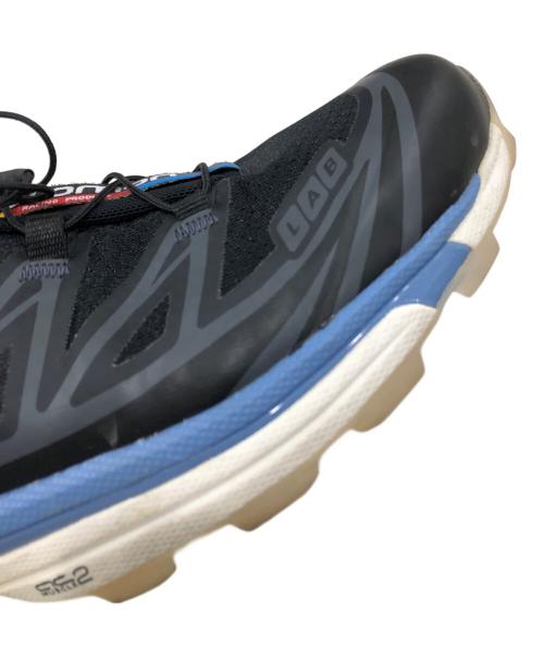 SALOMON（サロモン）SALOMON (サロモン) XT-6 CLEAR ブルー×ブラック サイズ:23.5㎝の古着・服飾アイテム