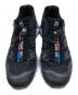 SALOMON (サロモン) XT-6 CLEAR ブルー×ブラック サイズ:23.5㎝：10000円