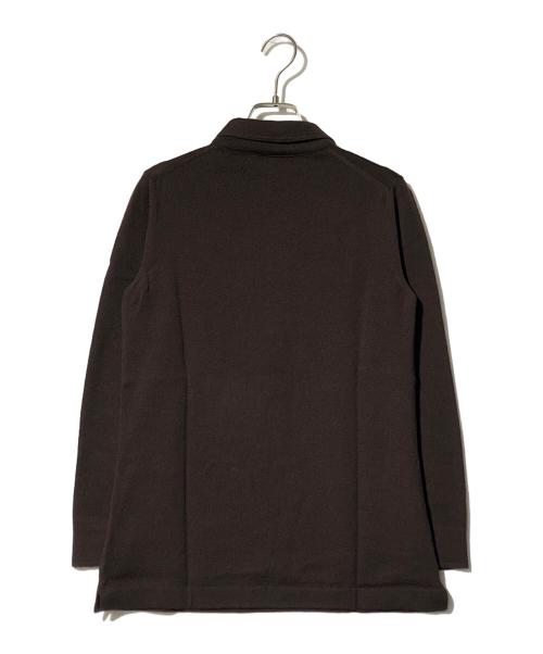 Zanone（ザノーネ）Zanone (ザノーネ) ウールニット ブラウン サイズ:40の古着・服飾アイテム