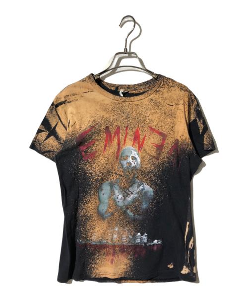 USED（ユーズド）USED (ユーズド) エミネム-プリントTシャツ ブラック サイズ:Ｍの古着・服飾アイテム