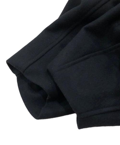NEMETH（ネメス）NEMETH (ネメス) Wool100% Melton Coat ブラック サイズ:Ｌの古着・服飾アイテム