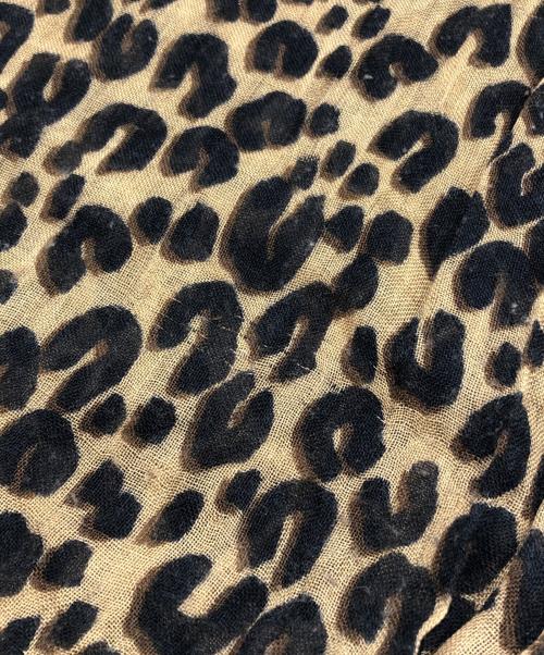 LOUIS VUITTON（ルイ ヴィトン）LOUIS VUITTON (ルイ ヴィトン) レオパードストール/エトール・レオパード ブラウンの古着・服飾アイテム