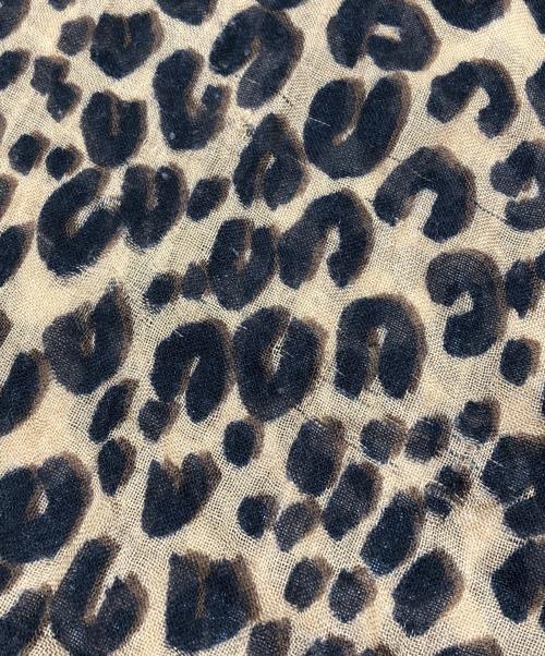 LOUIS VUITTON（ルイ ヴィトン）LOUIS VUITTON (ルイ ヴィトン) レオパードストール/エトール・レオパード ブラウンの古着・服飾アイテム