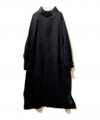 one  fifthワン フィフス）の古着「スタンドカラーコート」｜ネイビー