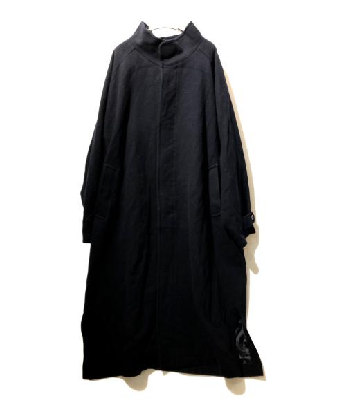 one  fifth（ワン フィフス）one  fifth (ワン フィフス) スタンドカラーコート ネイビー サイズ:3の古着・服飾アイテム