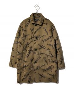 中古・古着通販】Supreme (シュプリーム) Script Logos Wool Overcoat