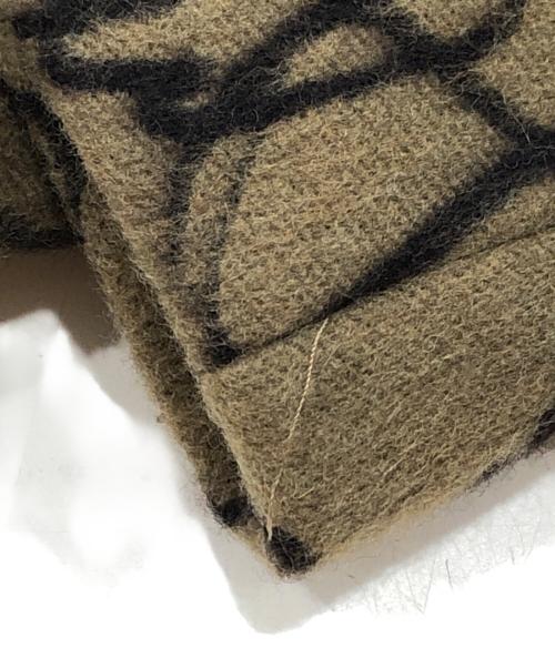 SUPREME（シュプリーム）SUPREME (シュプリーム) Script Logos Wool Overcoat オリーブ サイズ:Ｓの古着・服飾アイテム