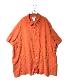 KINGSIZE（キングサイズ）の古着「オープンカラーシャツ」｜オレンジ