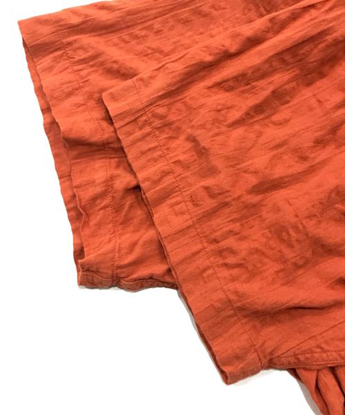 KINGSIZE（キングサイズ）KINGSIZE (キングサイズ) オープンカラーシャツ オレンジ サイズ:4XLの古着・服飾アイテム