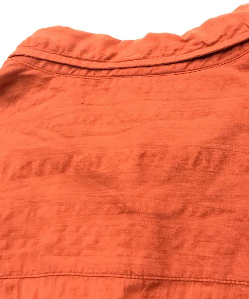 KINGSIZE（キングサイズ）KINGSIZE (キングサイズ) オープンカラーシャツ オレンジ サイズ:4XLの古着・服飾アイテム