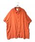 KINGSIZE（キングサイズ）の古着「オープンカラーシャツ」｜オレンジ