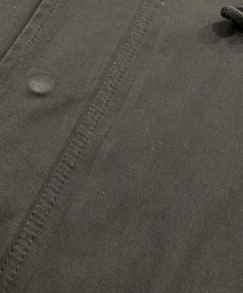 SHENERY（シーナリー）SHENERY (シーナリー) 高密度ツイルモッズコート ブラック サイズ:Ｆの古着・服飾アイテム